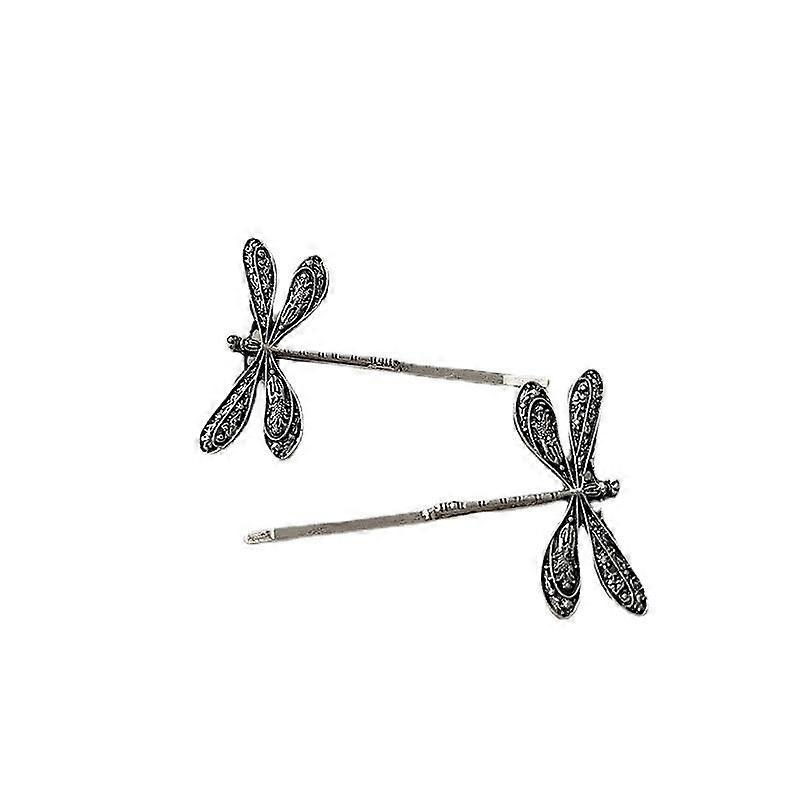 Moda Vintage Ważki Barrettes Spinki do włosów Spinki do włosów dla kobiet Dziewczyny Nakrycia głowy Grzywka Boczne akcesoria do włosów