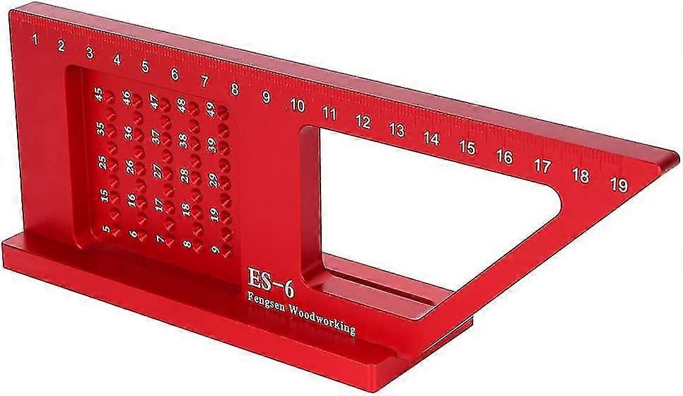 Woodworking ruler, widely used carpentry tool for durability