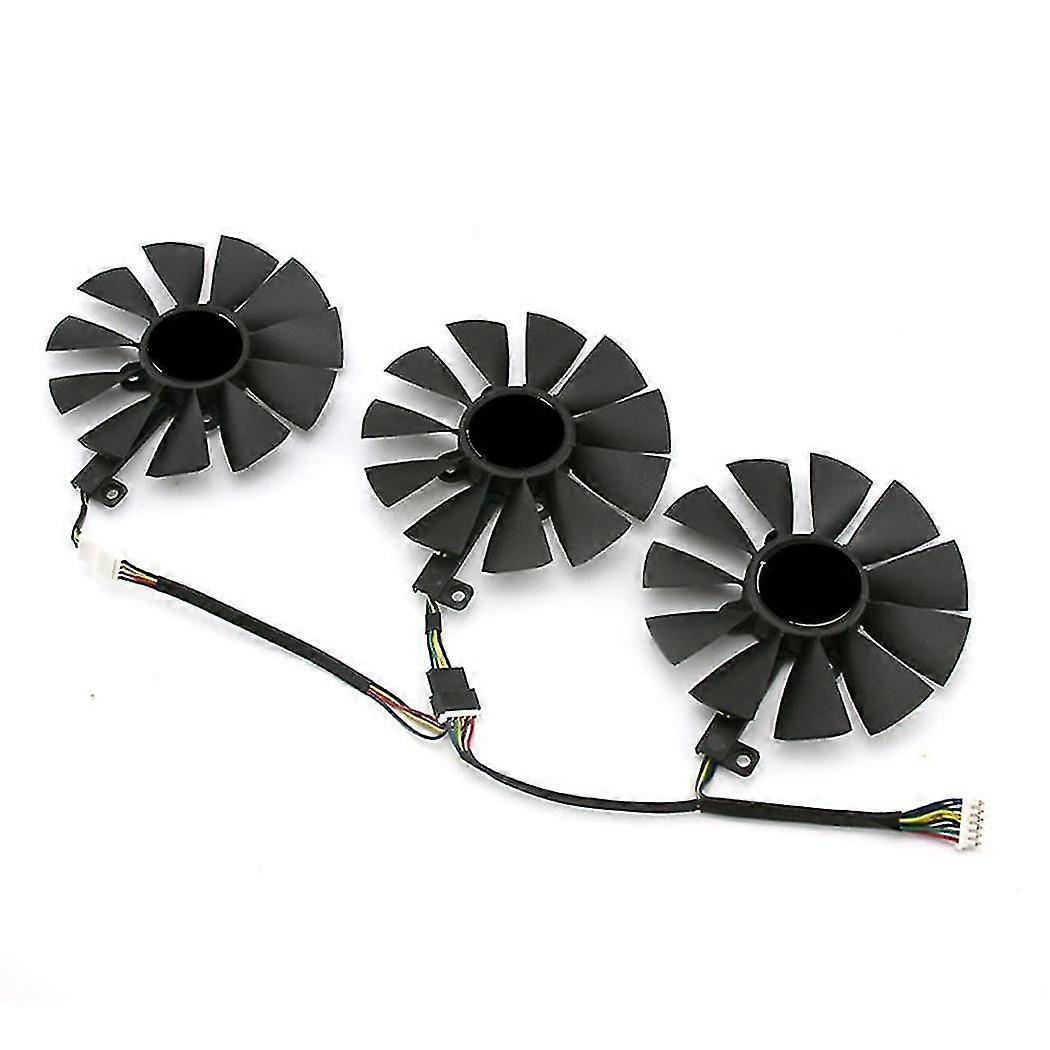 3pcs 87mm Fdc10u12s9-c Fdc10h12s9-c Graphics Card Cooling Fan For Gtx 980ti 1060 1070 1080 Ti R9 39