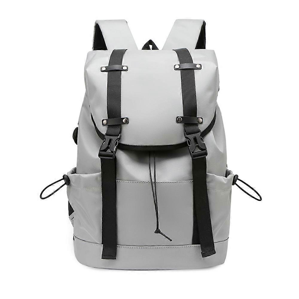 Middle school student backpack--gray