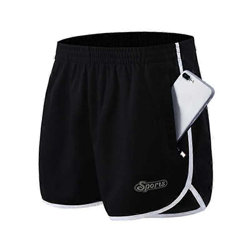 Summer Sports Shorts Three-point Pants Casual Men's Quick-drying Large Size Breathable Loose Beach Pants Marathon Running Fitness