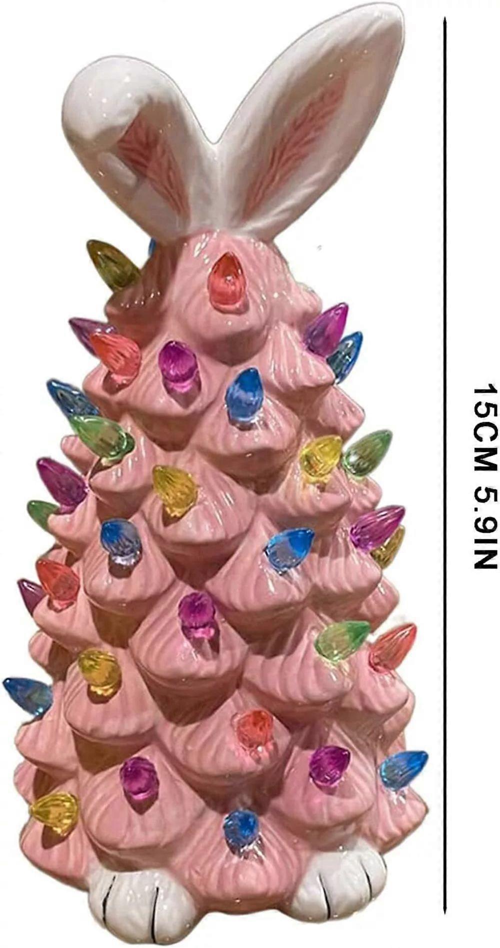 2025 Newly Lighted Easter Bunny Tabletop Treespring Easter Holiday 