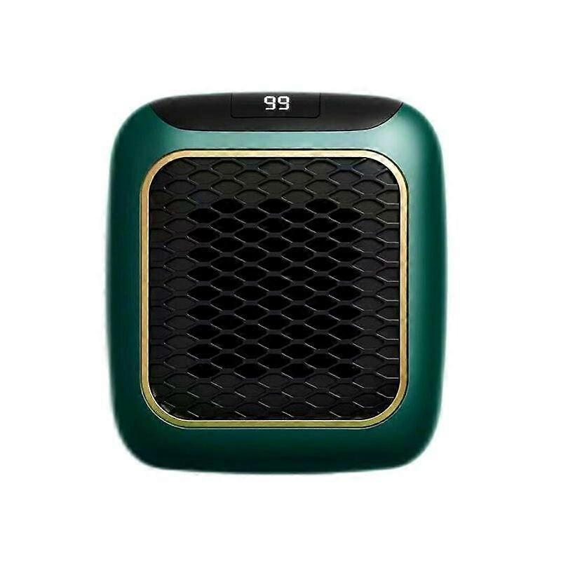 Grön mini väggvärmare