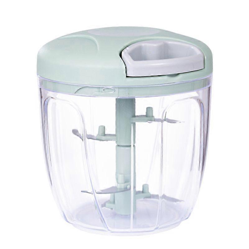 Manual Chopper Garlic Vegetable Fruit Twist Shredder Meat Grinder Garlic Chopper Cutter Home Kitchen Tools,900Ml