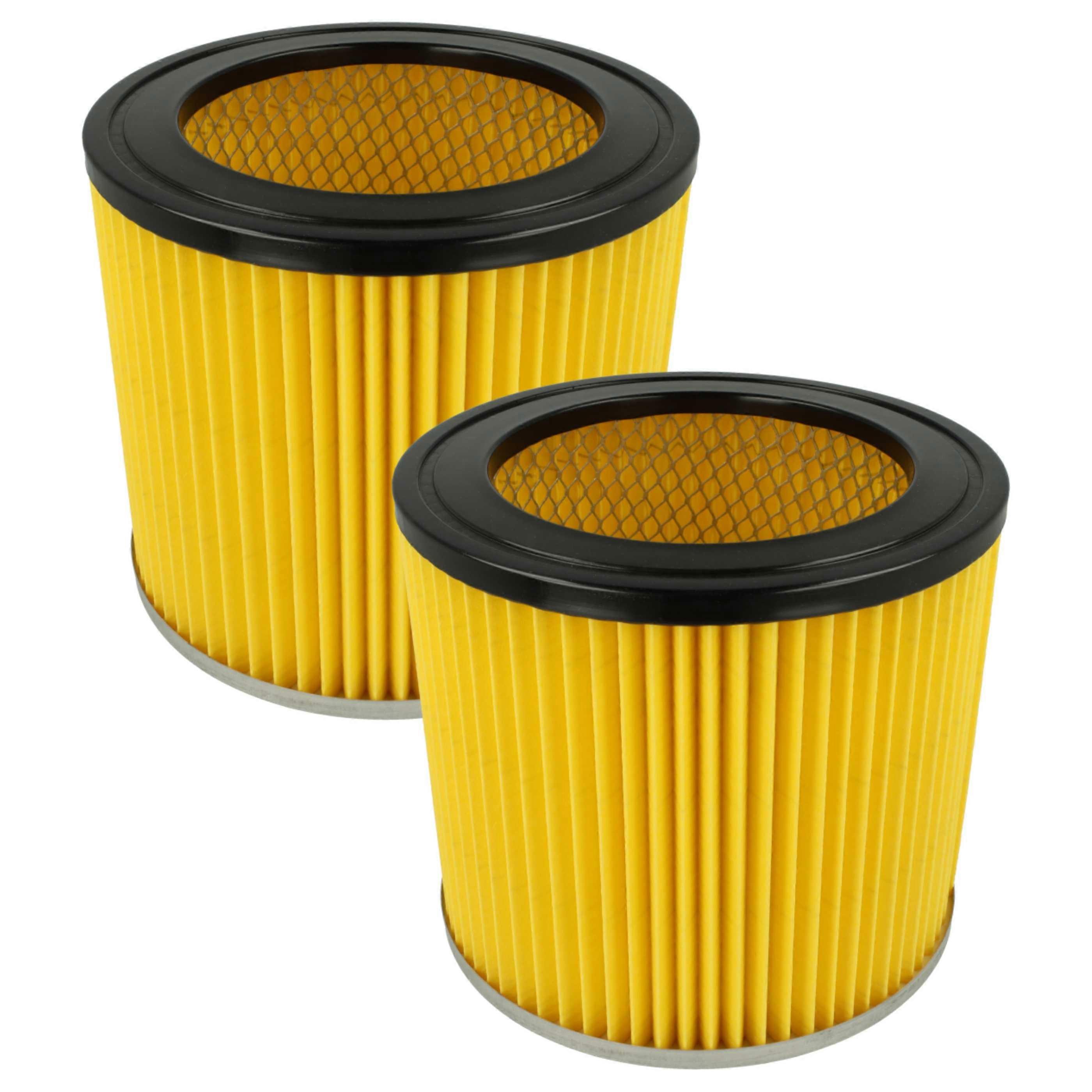 vhbw 2x filtres de rechange compatibles avec Scheppach UG710, UG700, HA1000, HD040 système d'aspiration pour machines à bois