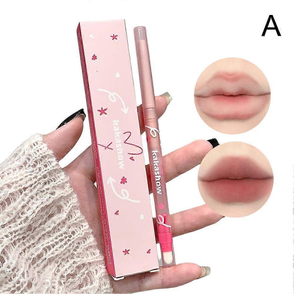 Dudu lipliner longlasting matte finish longlasting with lip brush & sharpener