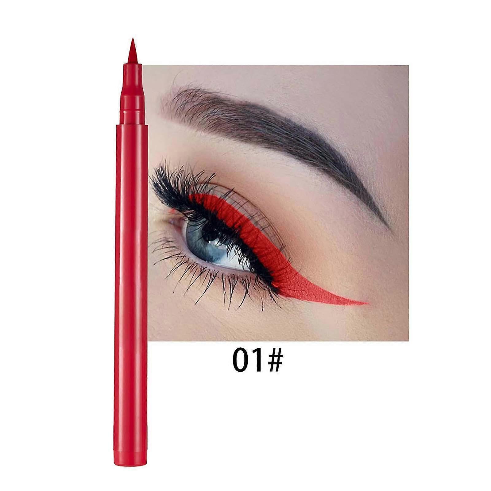 Farbtöne Entfesseln Sie mit farbigen Eyeliner-Stiften ein langanhaltendes Farb-Make-up mühelos den ganzen Tag über für Ihre Augen