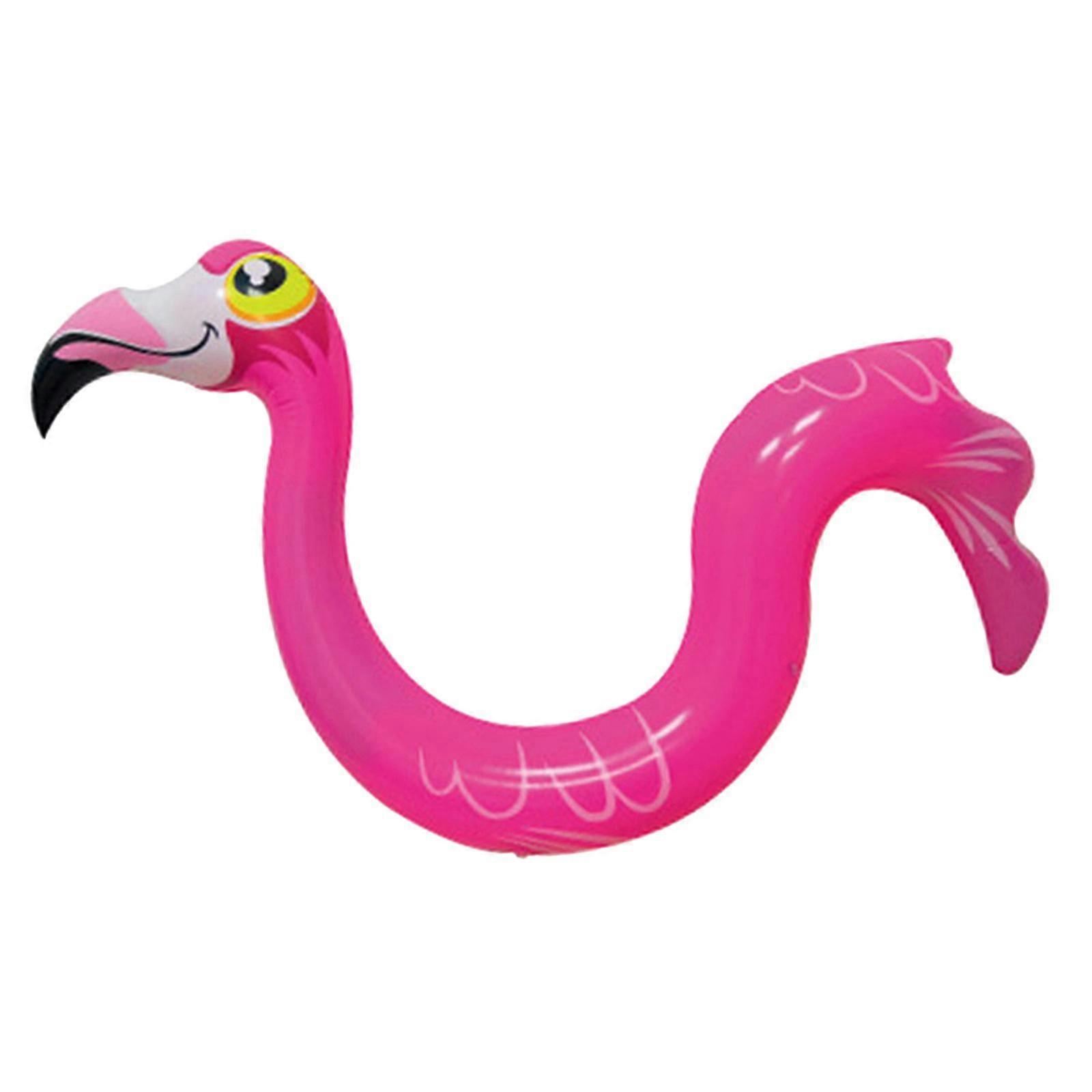 Folding Inflatable Floating Noodle Float Swimming Pool Water Toy Flamingo