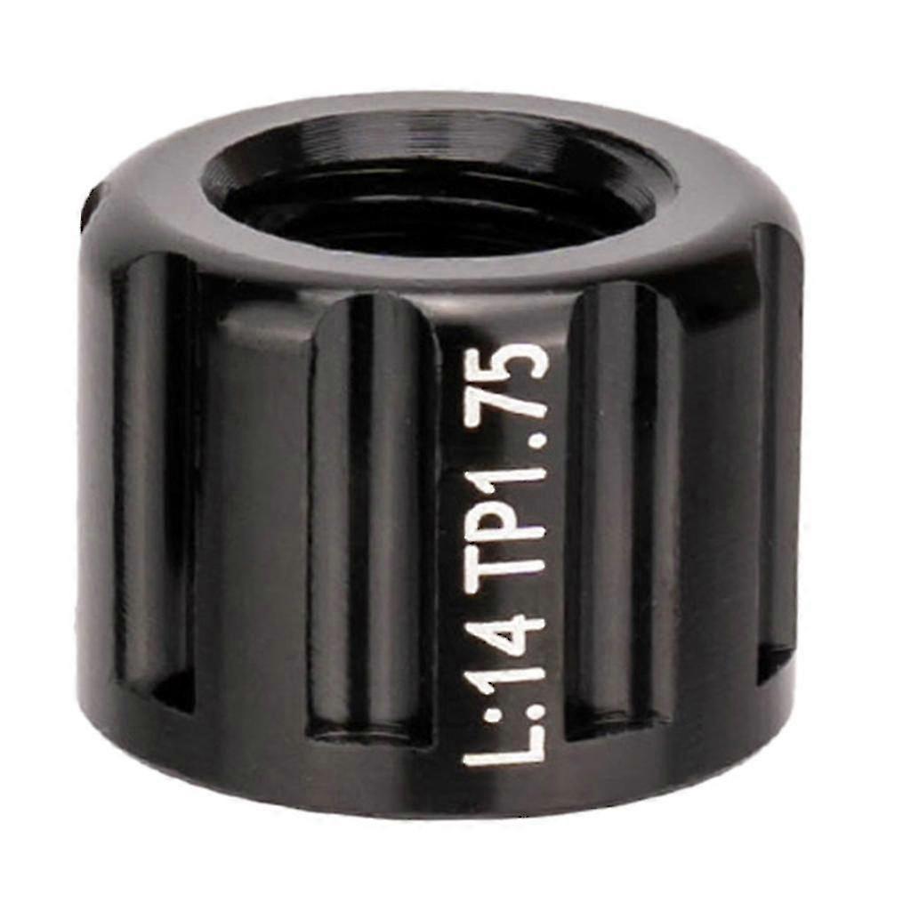 Écrou d’axe traversant fileté M12 / M15 pour moyeux de vélo et arbres d’essieu -Compatible