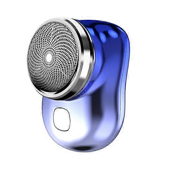 1 Set Portable Mini Shaver for Men USB Rechargeable Wet Dry Use Low Noise High-Speed Electric Razor Set