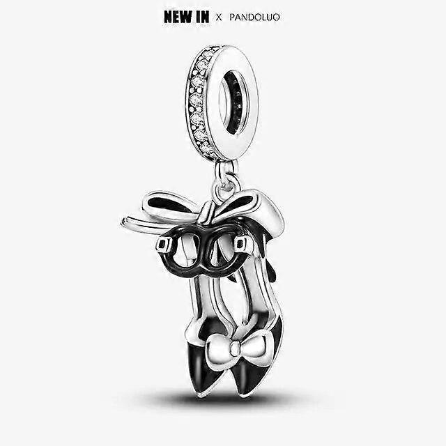 New in Music Elements Three Piece Set Charm Beads FitsNew Bracelet 925 Silver Women Pendant Bead Jewelry Gift