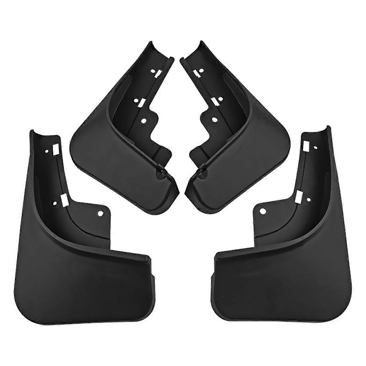 4PCS Car Mudguard Mud Flaps Splash Mud Guard Fender For Tesla MODEL S