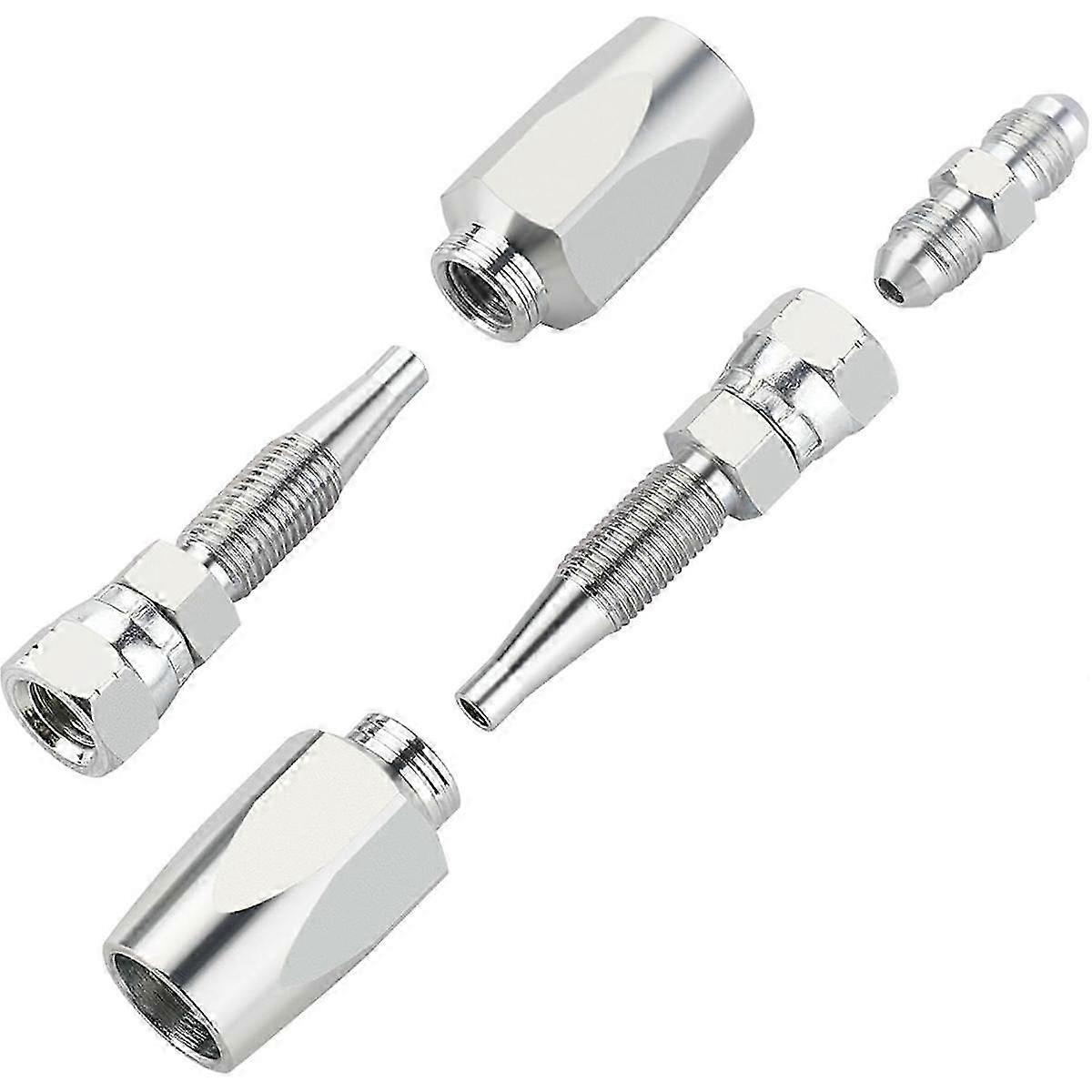 2PCS επαναχρησιμοποιήσιμη υδραυλική εξάρτηση επισκευής τομέων μανικών ταυτότητας 1/4Inch