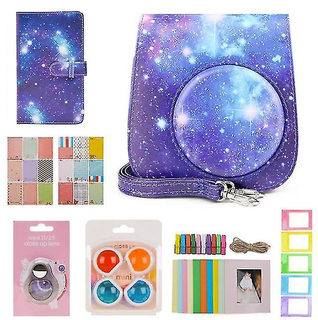 Fujifilm Instax Mini 9/mini11 Camera Bag And Camera Protective Case 7 Pieces