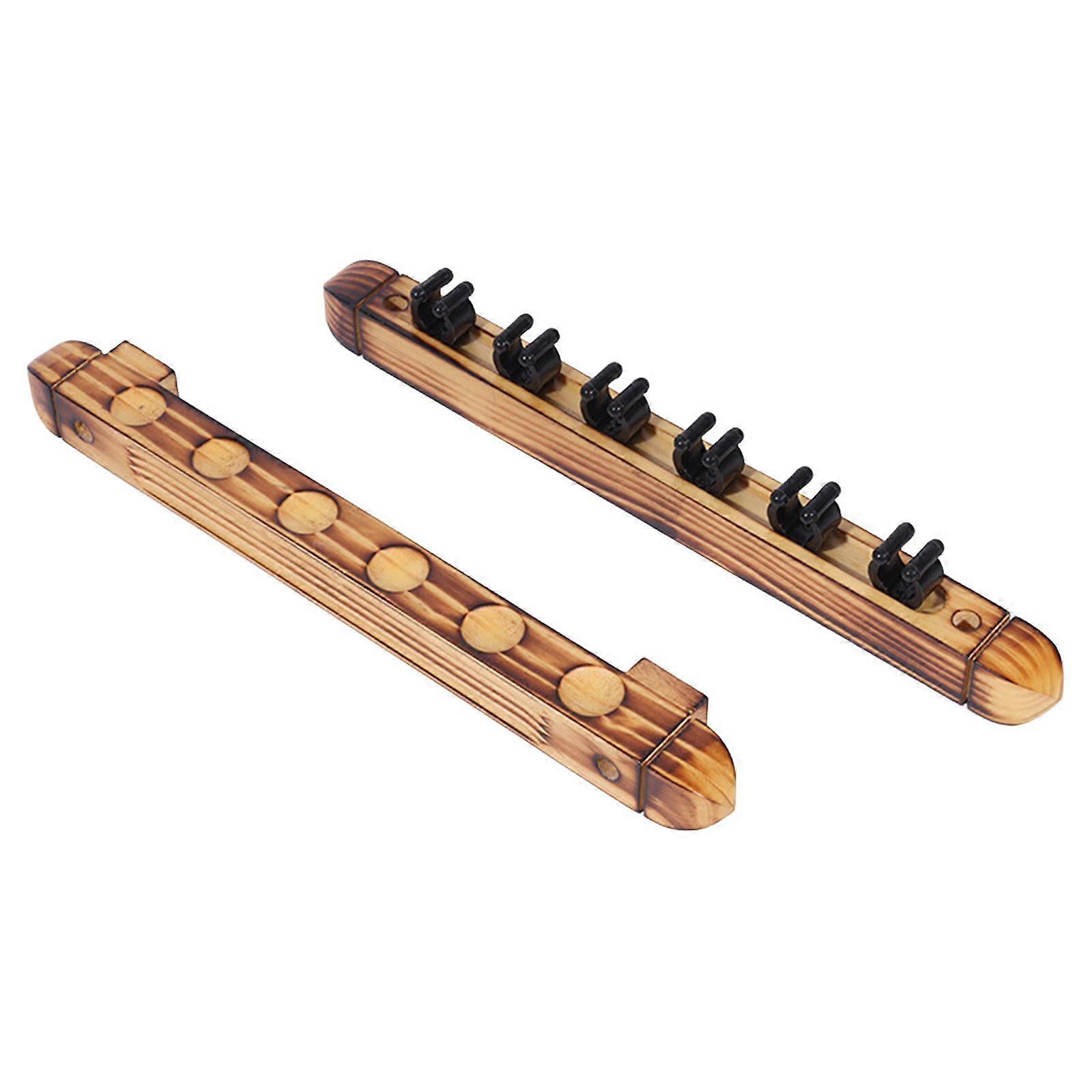 Billiard Pool Cue Rack, Pool Cue Holder for Table, Pool Table Accessories, Wall