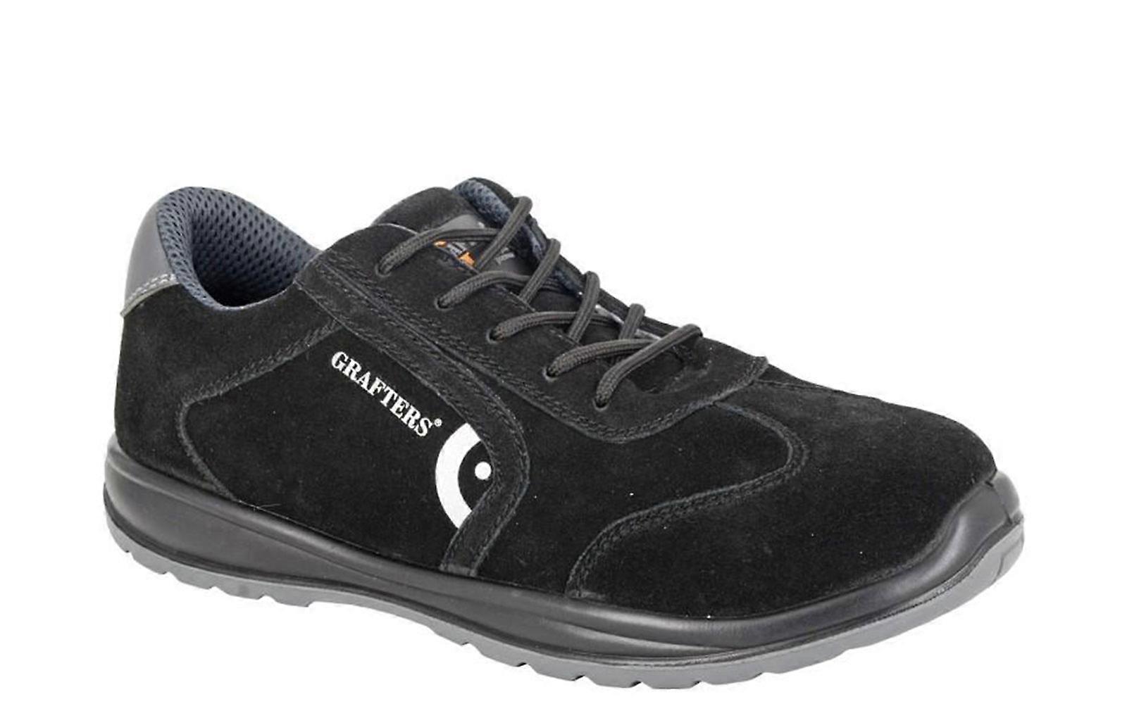 Grafter Force Safety Trainers Black