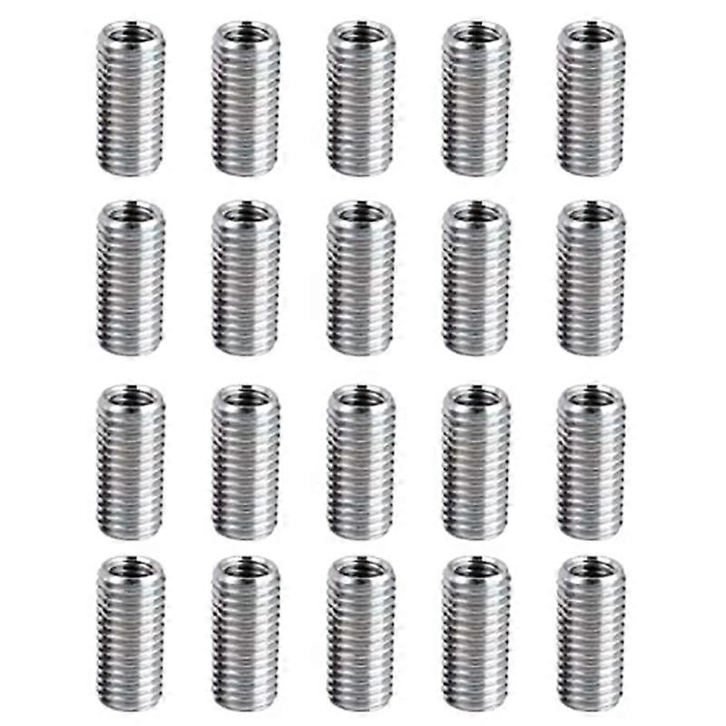 20 Pcs Thread Reducing Nuts, M8 Male to M6 Female Thread Screw Sleeve Bolt Conversion Nuts, Threaded