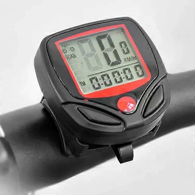 Bicycle Odometer Waterproof Bike Computer With LCD Digital Display Speedometer Cycling Wired Stopwatch Riding Accessories