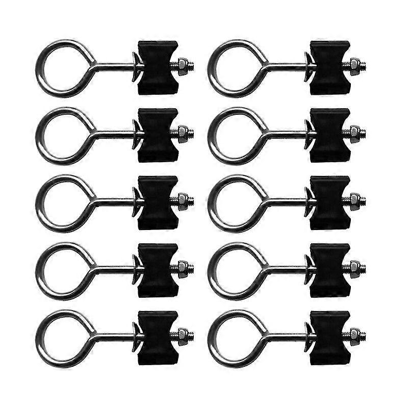 10 قطع من مسامير الترامبولين، ملحقات الترامبولين، مسامير