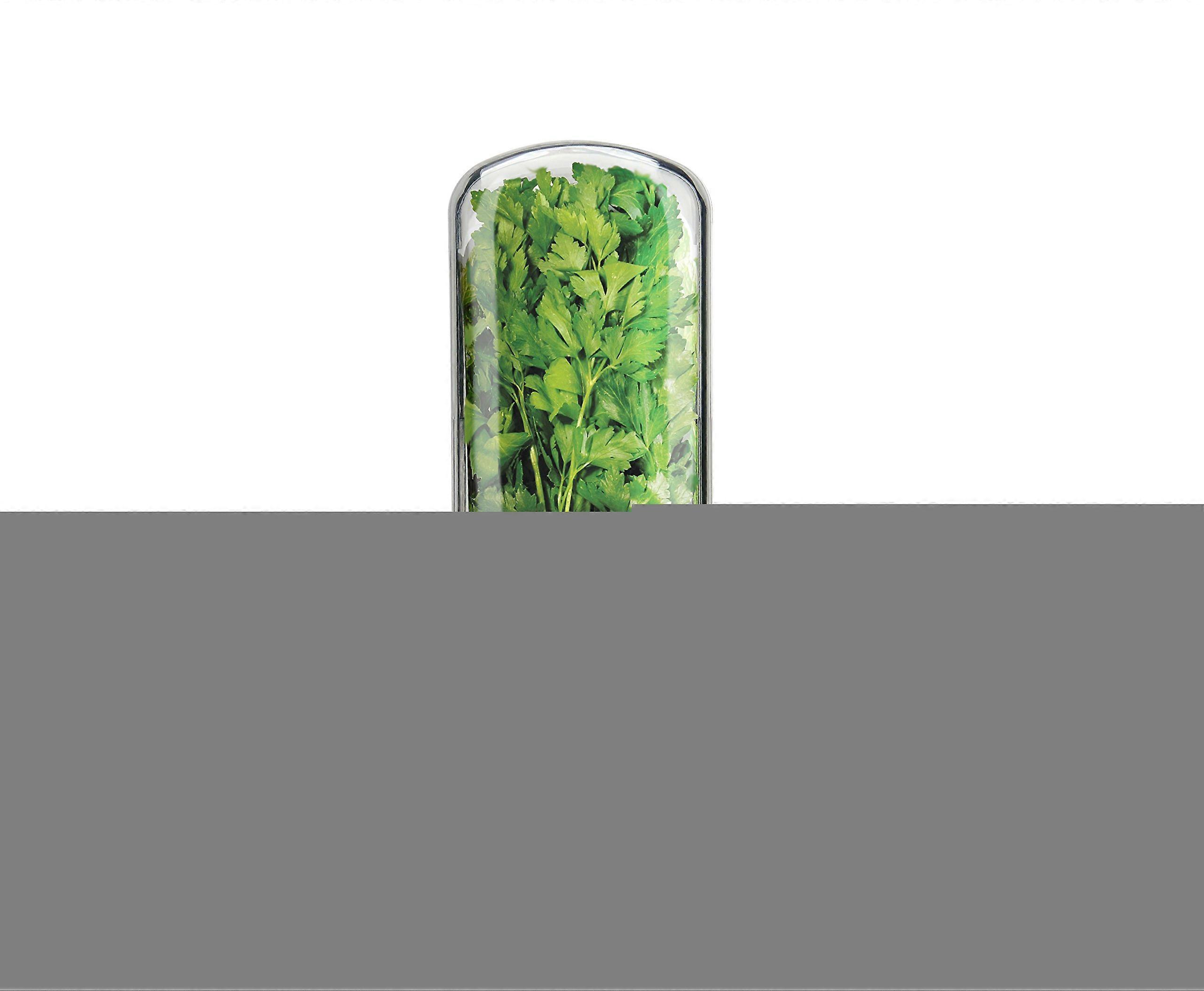 Herb Savor Eco White/Green Herb for Keeper Fresh Herbs Storage