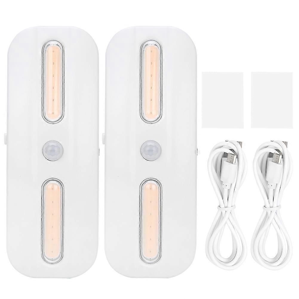 2 Pack USB Rechargeable Auto Induction UV Light Ultraviolet Lamps Ideal for Hallways