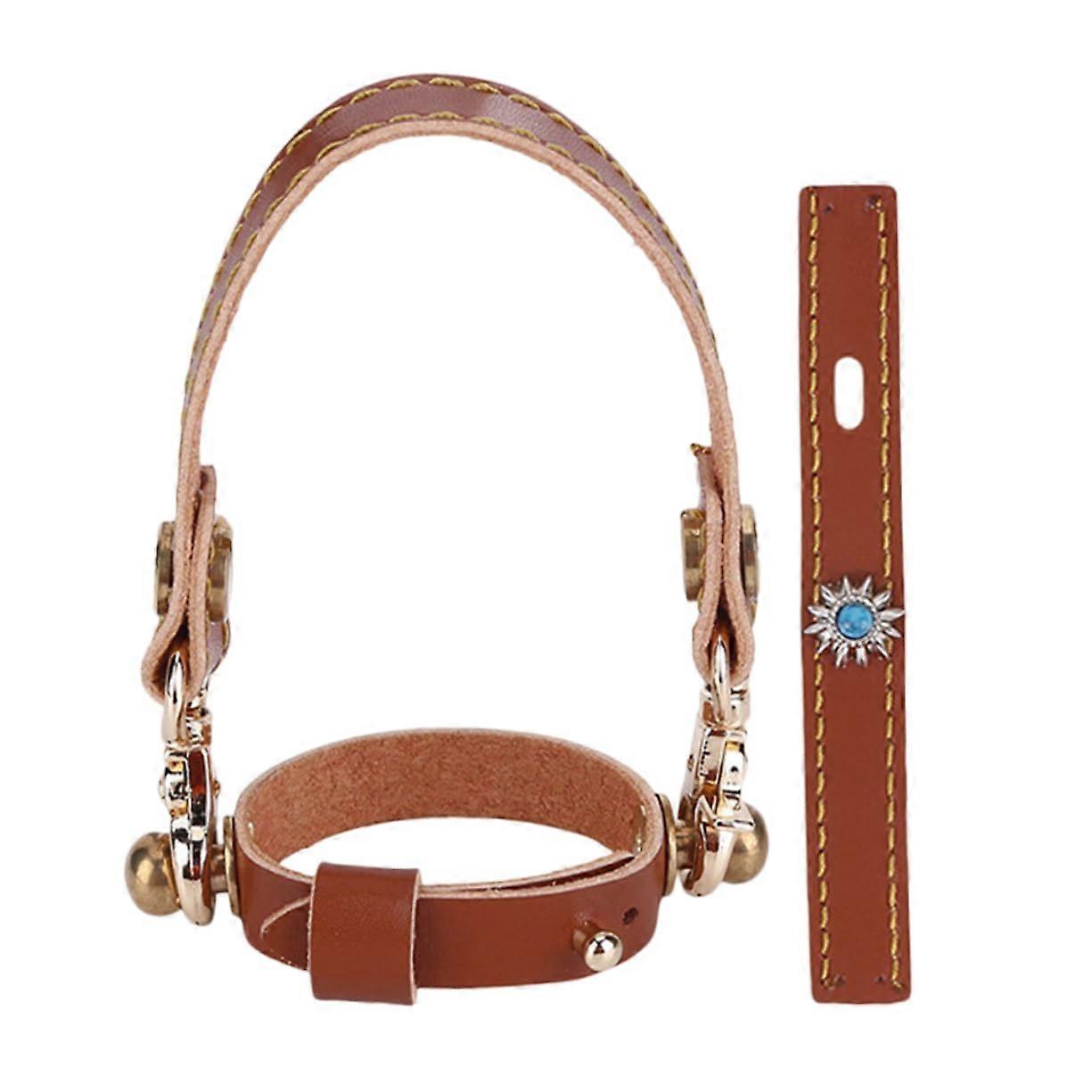 1Set Camping Lantern Leather Strap Lamp Carrying Rope for Outdoor Lanterns Essential Lantern Accessory for Camping and Activities Outdoor