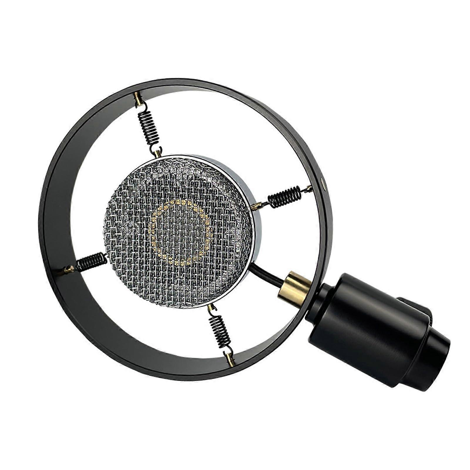 Professional Microphone Condenser Microphone Vintage Recorder Studio Microphone for Live Radio Boardcasting Singing