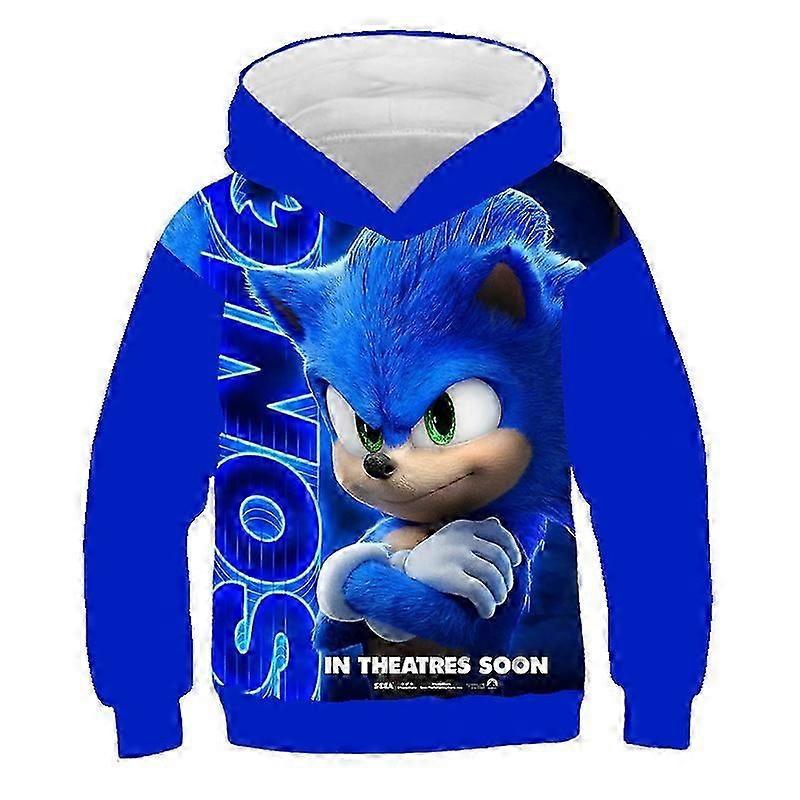 2023 Baby Boys Girls Super Sonics Ρούχα Χειμώνας Φθινόπωρο Sonics Hoodies Πουλόβερ Παιδικά Thicken Sweatshirt Παιδικά ρούχα