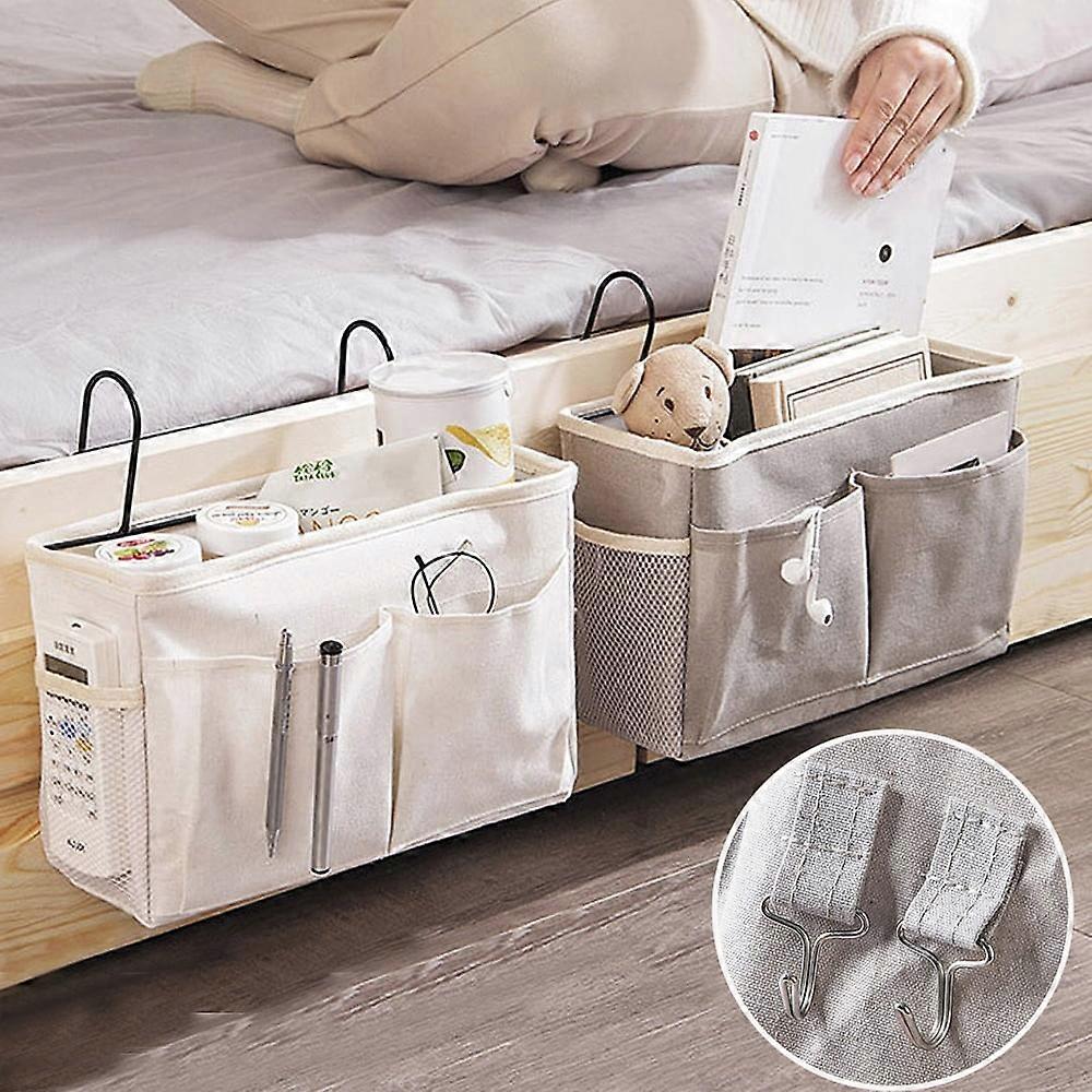 2x Hanging Storage Organizer For The Bed