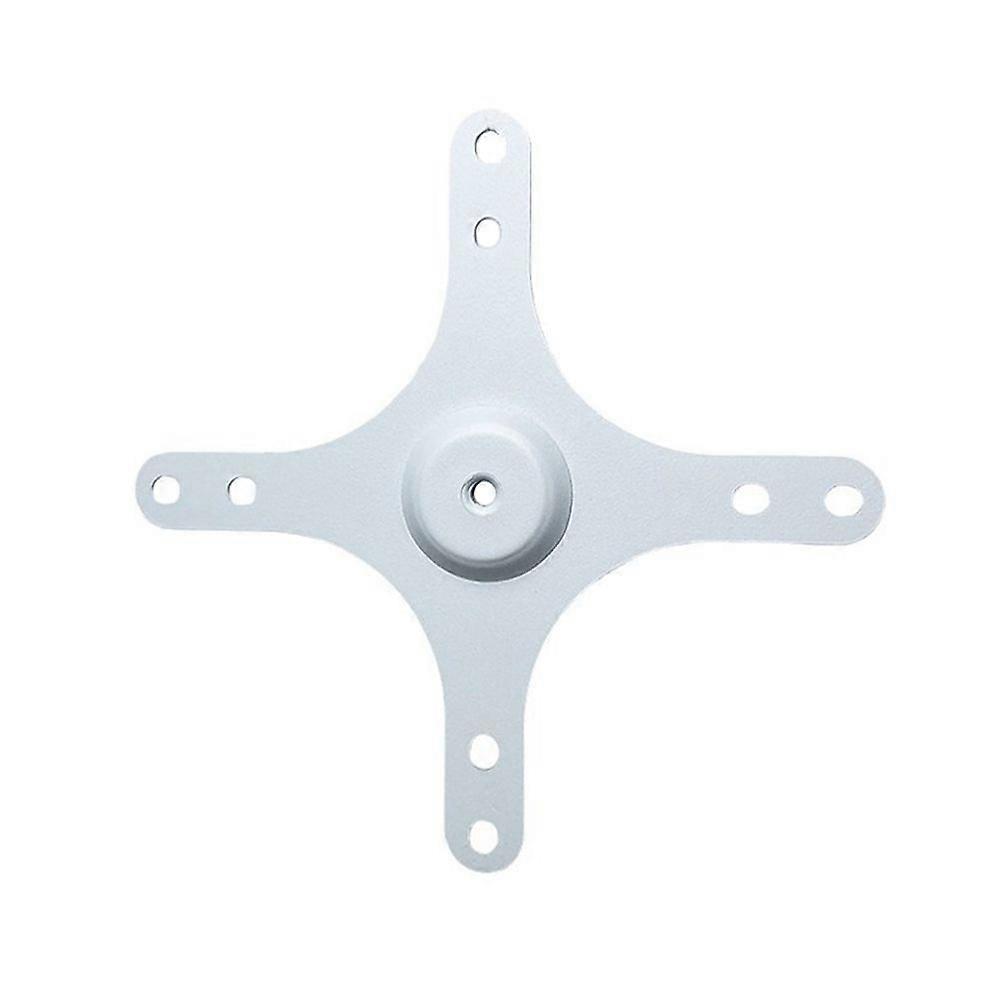 Monitor Mounting Bracket Plate VESA 1/4 Inch Screw Hole White