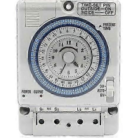Analog Daily Clock Mechanical Timer Switch Time Switch