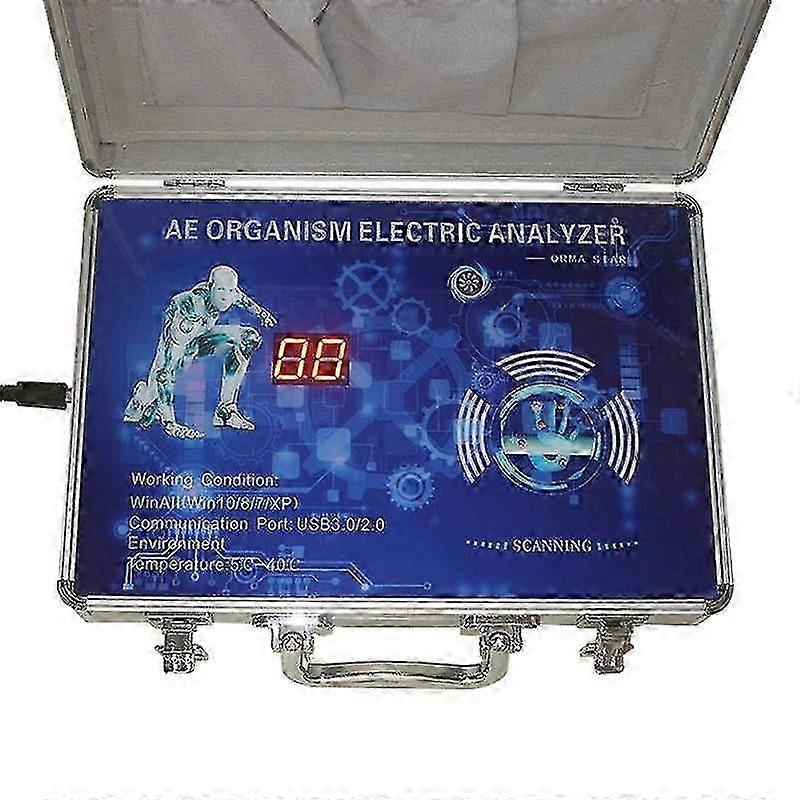 New Quantum Analyzer Health Scanner - Magnetic Resonance Body Analysis with Touch Screen Report & Wellness Metrics