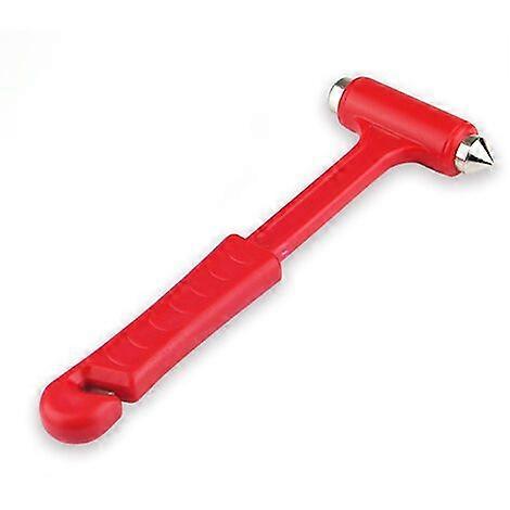Emergency Escape Tool Car Self-help Escape Fire Hammer Emergency Window Breaker Knock Glass Artifact Car Rescue Red Hammer