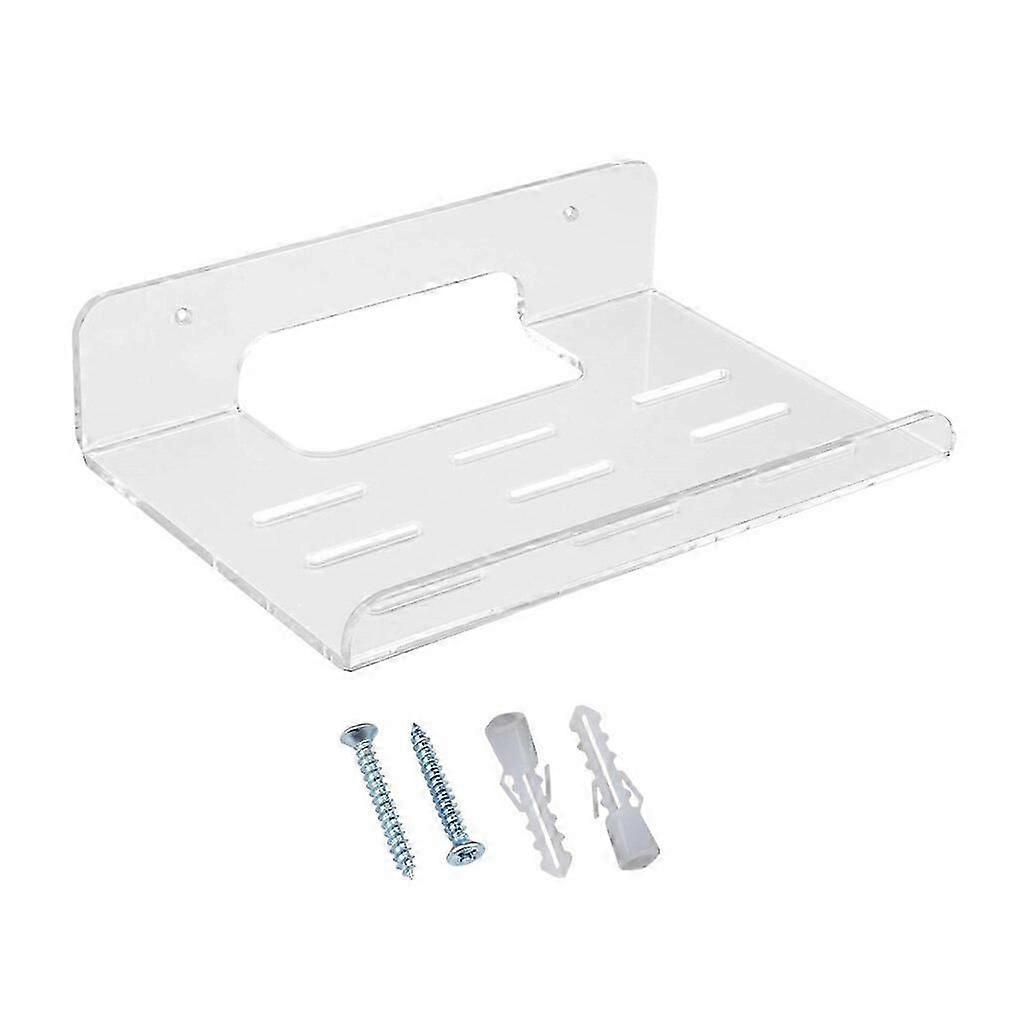 WiFi Router Rack Wall Wireless Network Storage Shelf Remote Controller Bracket Living Room Organizer Speaker Holder Office