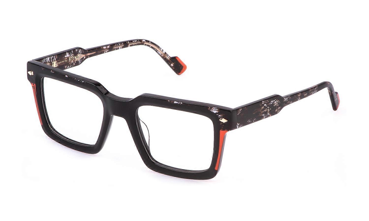 Eyewear Frames Sting VST526V 700Y Black LUCIDO 51/21/145 MAN