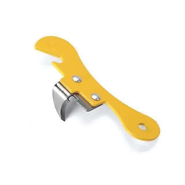 1pcs Multifunctional Bottle Opener Stainless Steel Safety Side Cut Manual Can Opener Ergonomic Can Opener Can Kitchen Tools