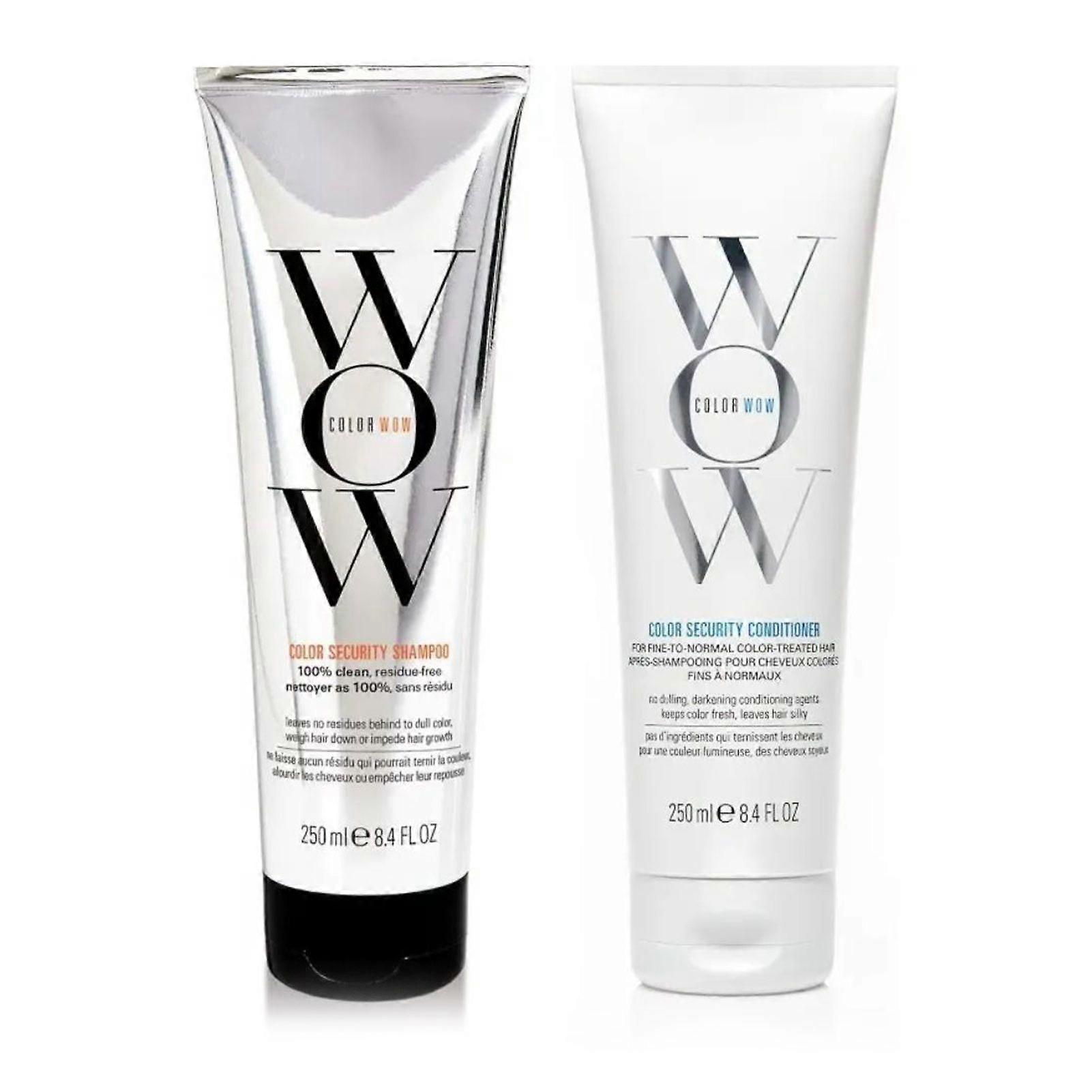 Color Security Shampoo Conditioner Set for All Hair Types Hydrating Damage Repair Cruelty-Free Daily Use