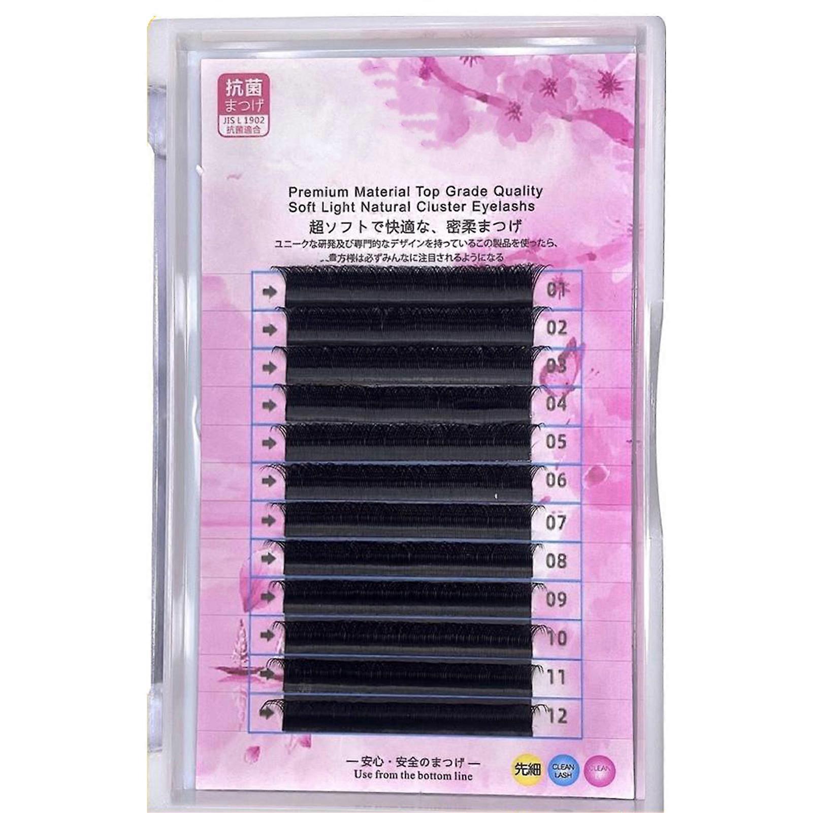 Y Shaped Grafting Eyelashes Sectional Split Tips Lashes Weaving Eyelashes