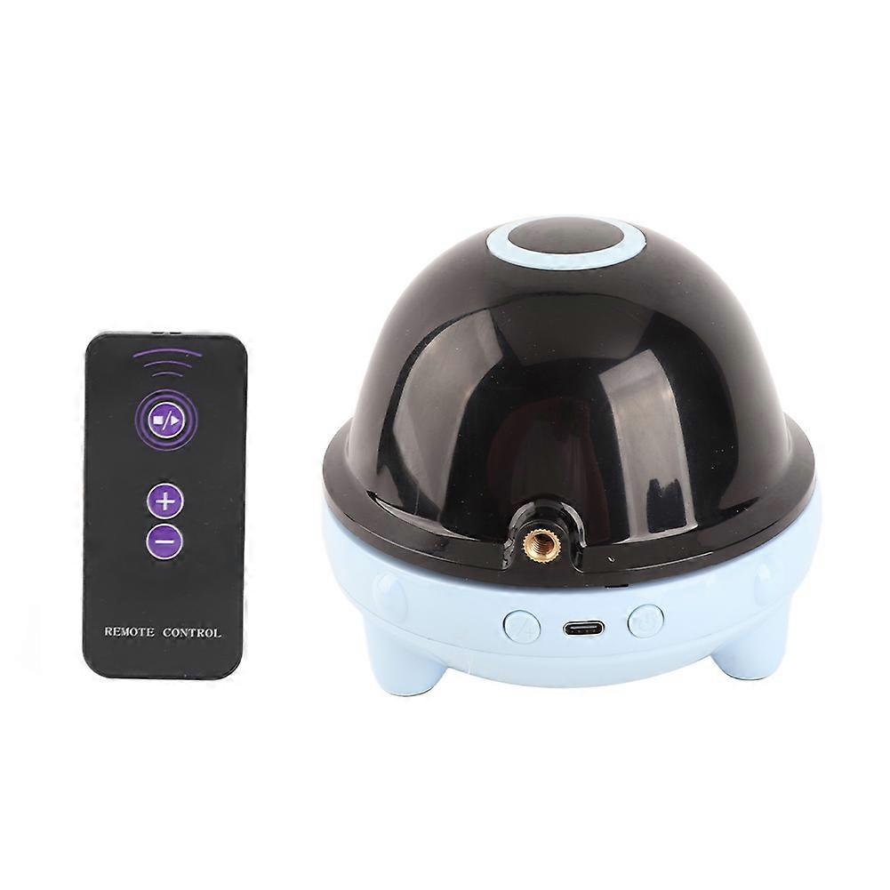 Jump Rope Machine Bluetooth Music LED Automatic Smart Electric Jump Equipment for Indoor Outdoor Blue