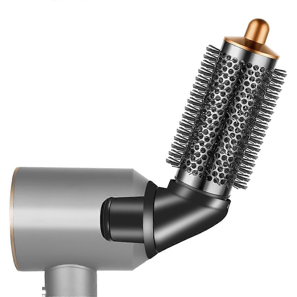 Round Brush Attachment for with Adaptor for Hair Dryer Accessories, Round Volumizing Brush