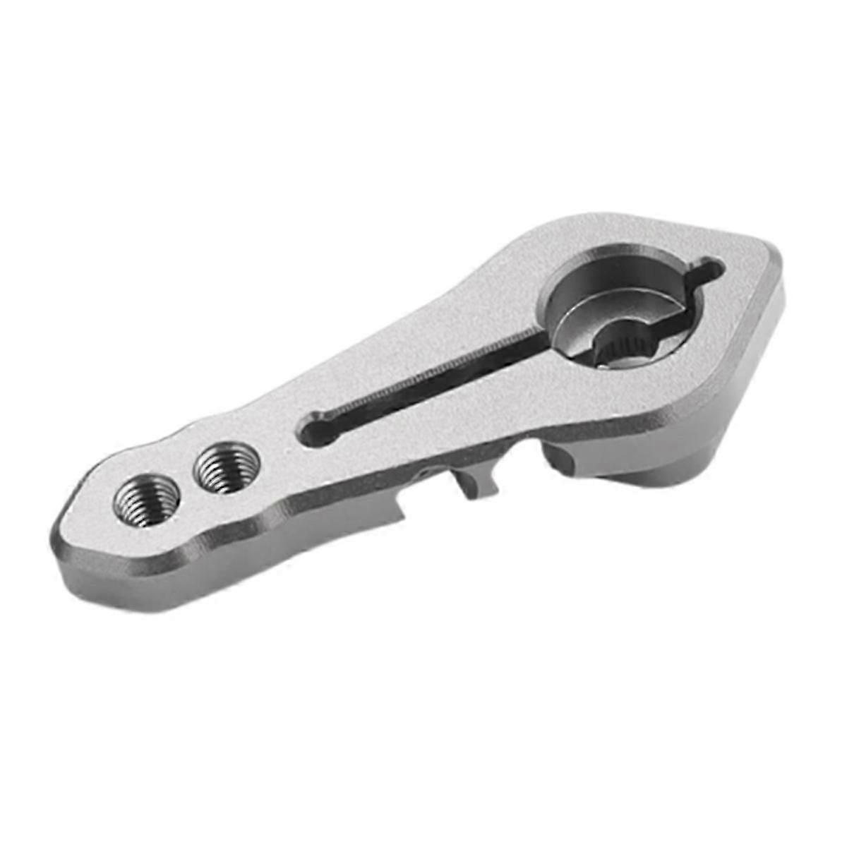 25T Servo Horn Upgrades for Standard Servo Motors for TRX4 Axial SCX10 1/10 RC Silver