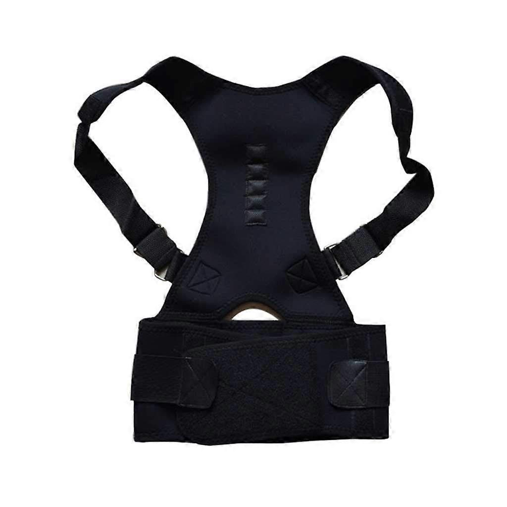 Male Female Adjustable Magnetic Posture Corrector Corset Back Brace Back Belt Lumbar Support Straight Corrector de espalda