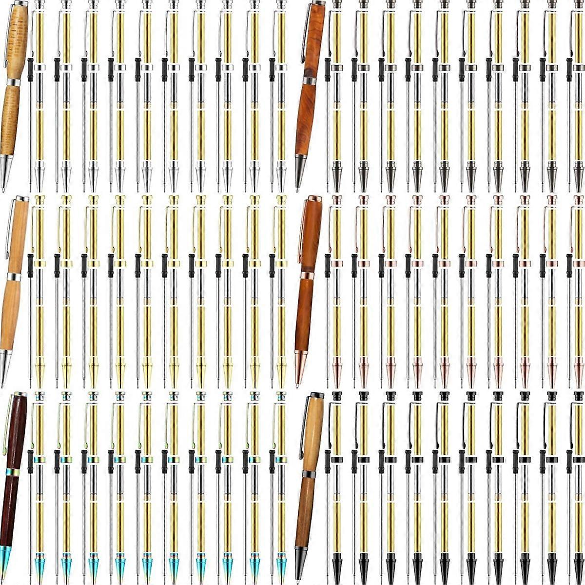 60pcs Twist-Out Kit de stylo pour Woodturn 7mm Slim Pen en vrac
