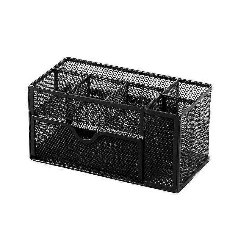 Grid Stift Halter Büro Desktop Layered Lagerung Korb Schreibwaren Multifunktionale Finishing Rack