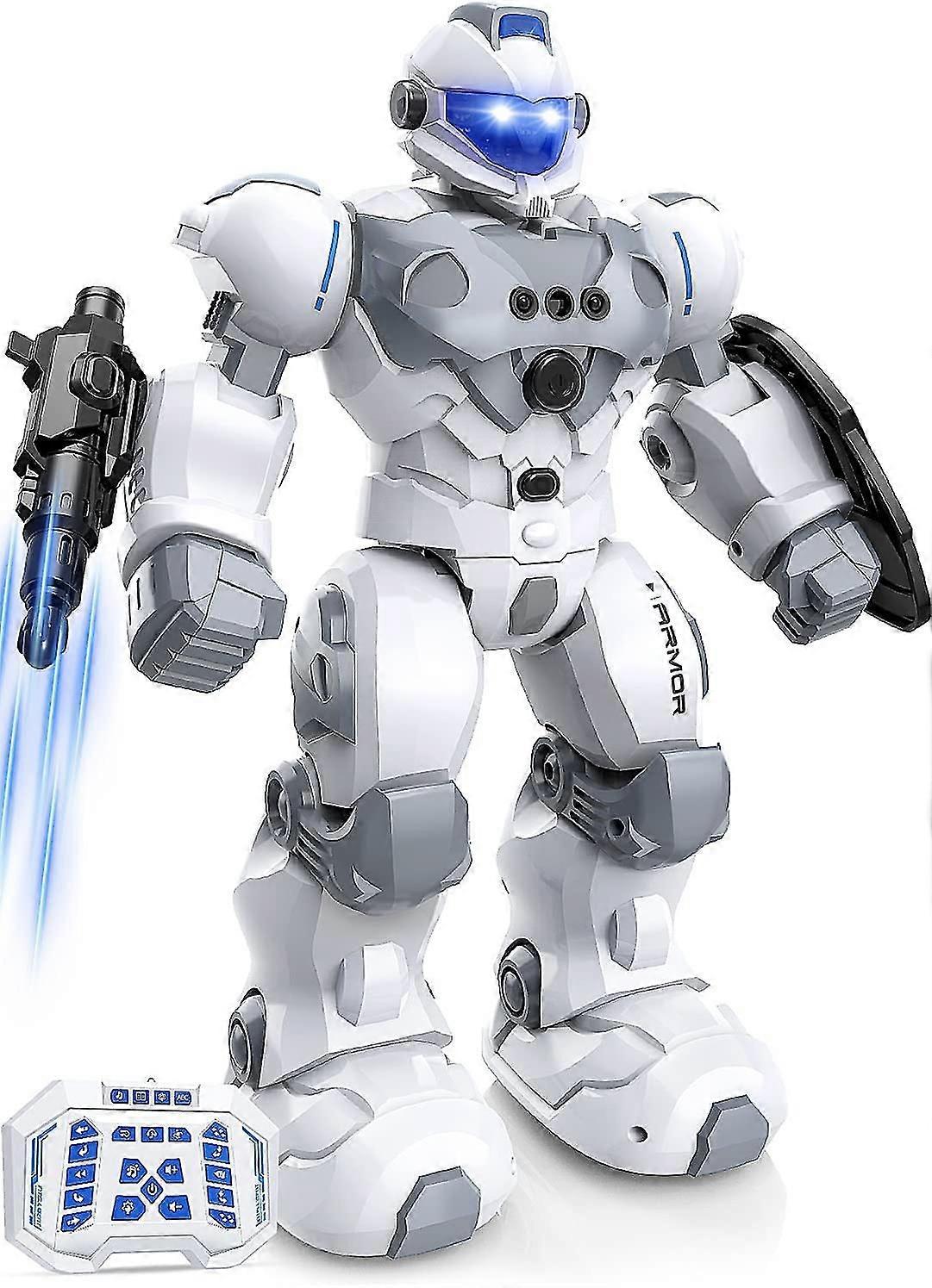 Çocuklar için Rc Robot Oyuncaklar, Büyük Programlanabilir Uzaktan Kumanda Akıllı Yürüyüş Dans Robot Oyuncak Hediye Jest ile & 6 7 8 9 10 Yaşındaki Çocuklar için Algılama