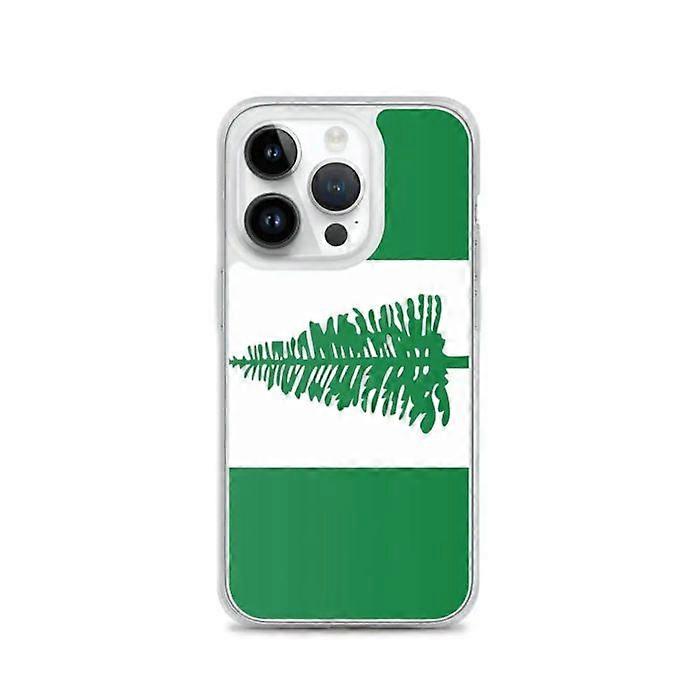 iPhone Case - Multicolor - Norfolk Island Flag - Flexible - TPU - Compatible with iPhone 14 Pro