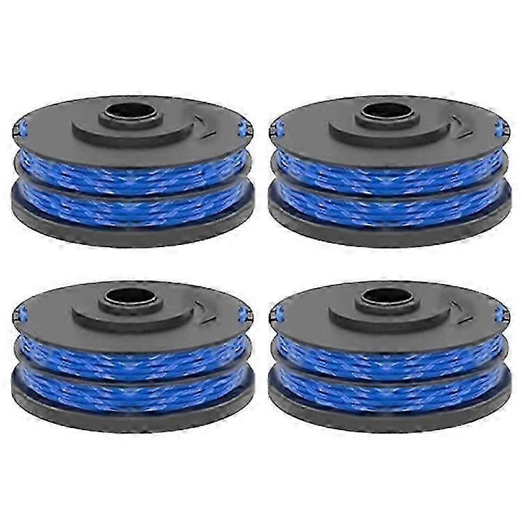 Replacement Spool Line for 4PCS RAC123 Mowers - Compatible with Ryobi RLT6030 RLT5127 RLT5027 RLT4125 RLT4027 Trimmers