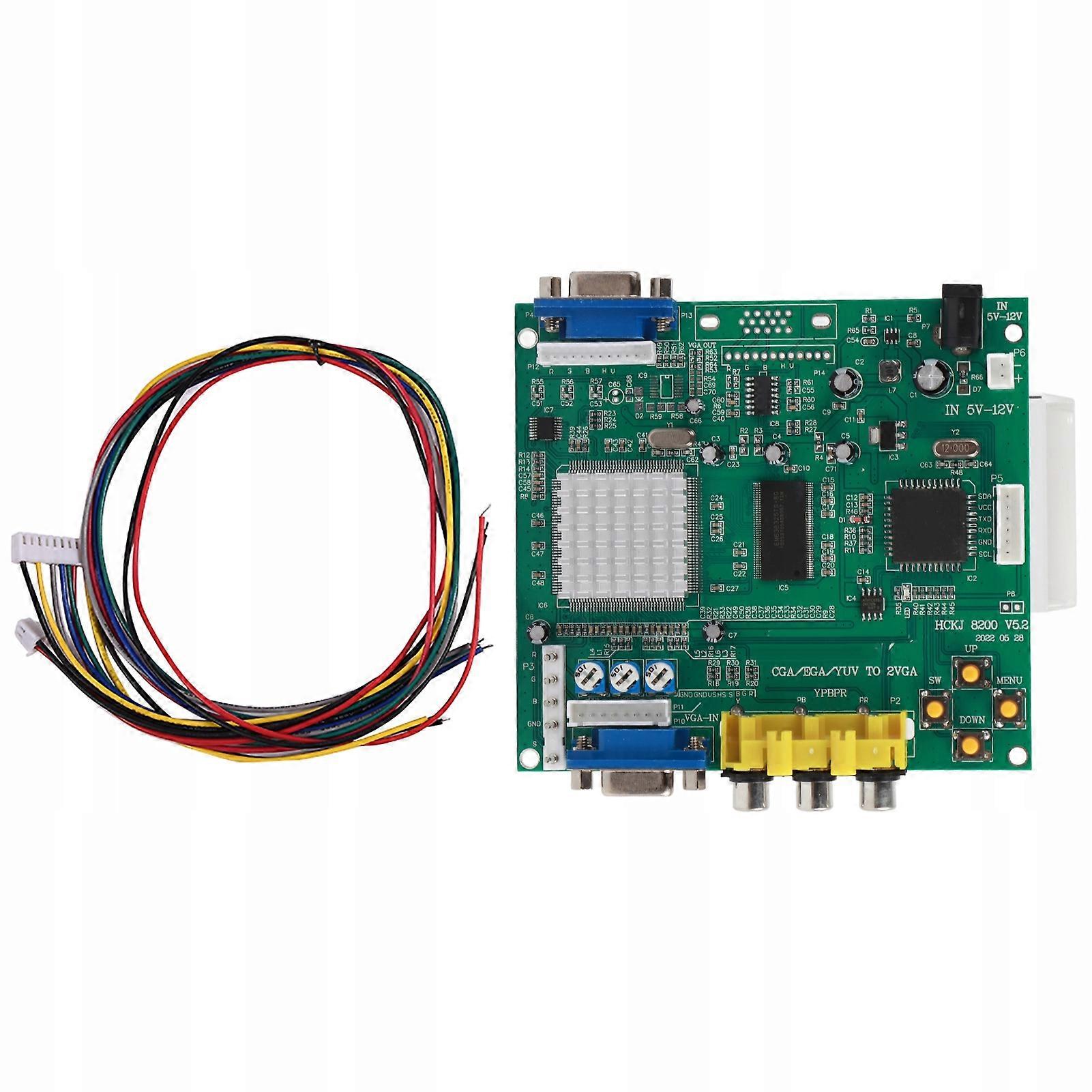 cga/ega/yuv/rgb do vga gra arkadowa, konwerter