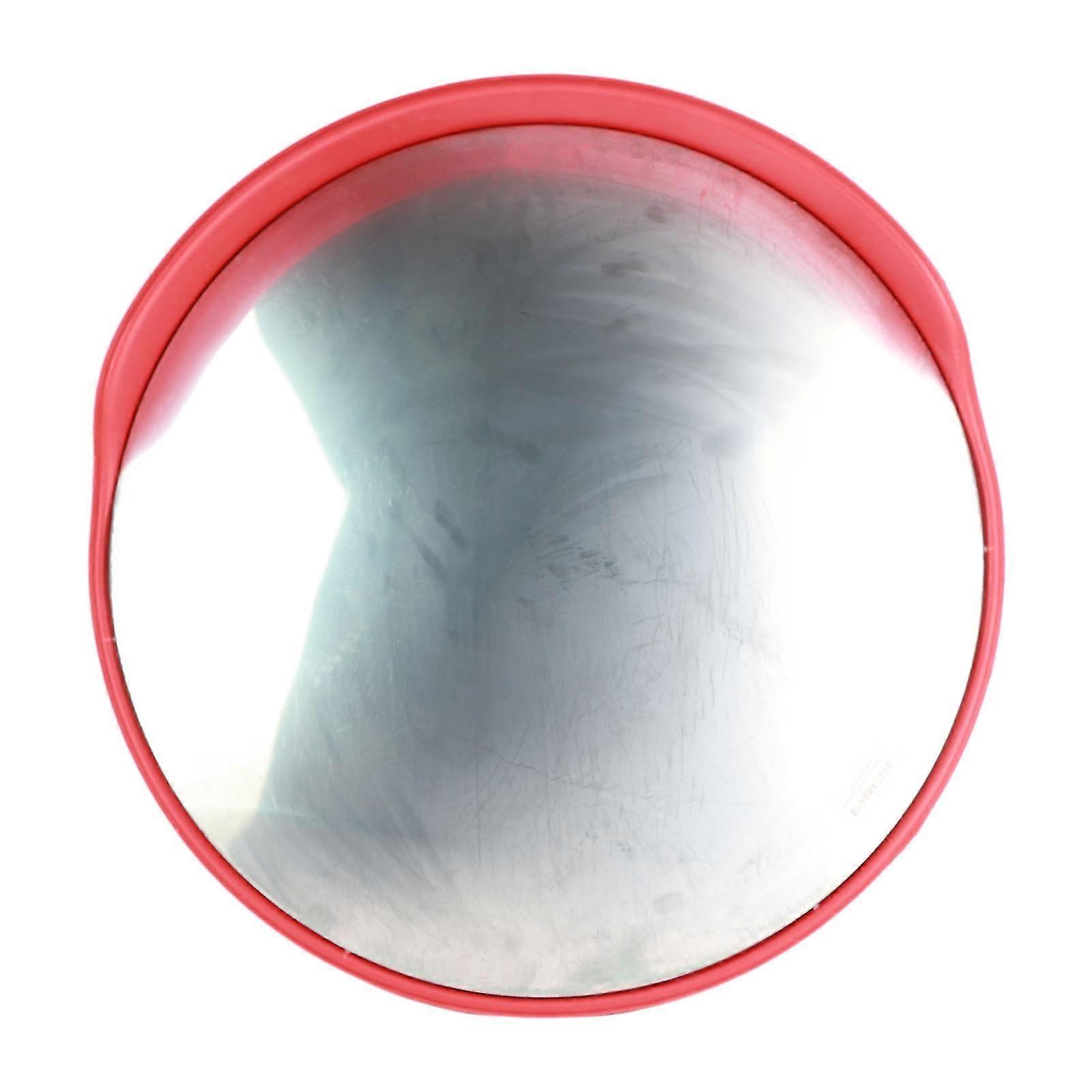 60Cm Wide Angle Driveway Road Safety Convex Traffic Mirror Includes Mounting Bracket & Screw
