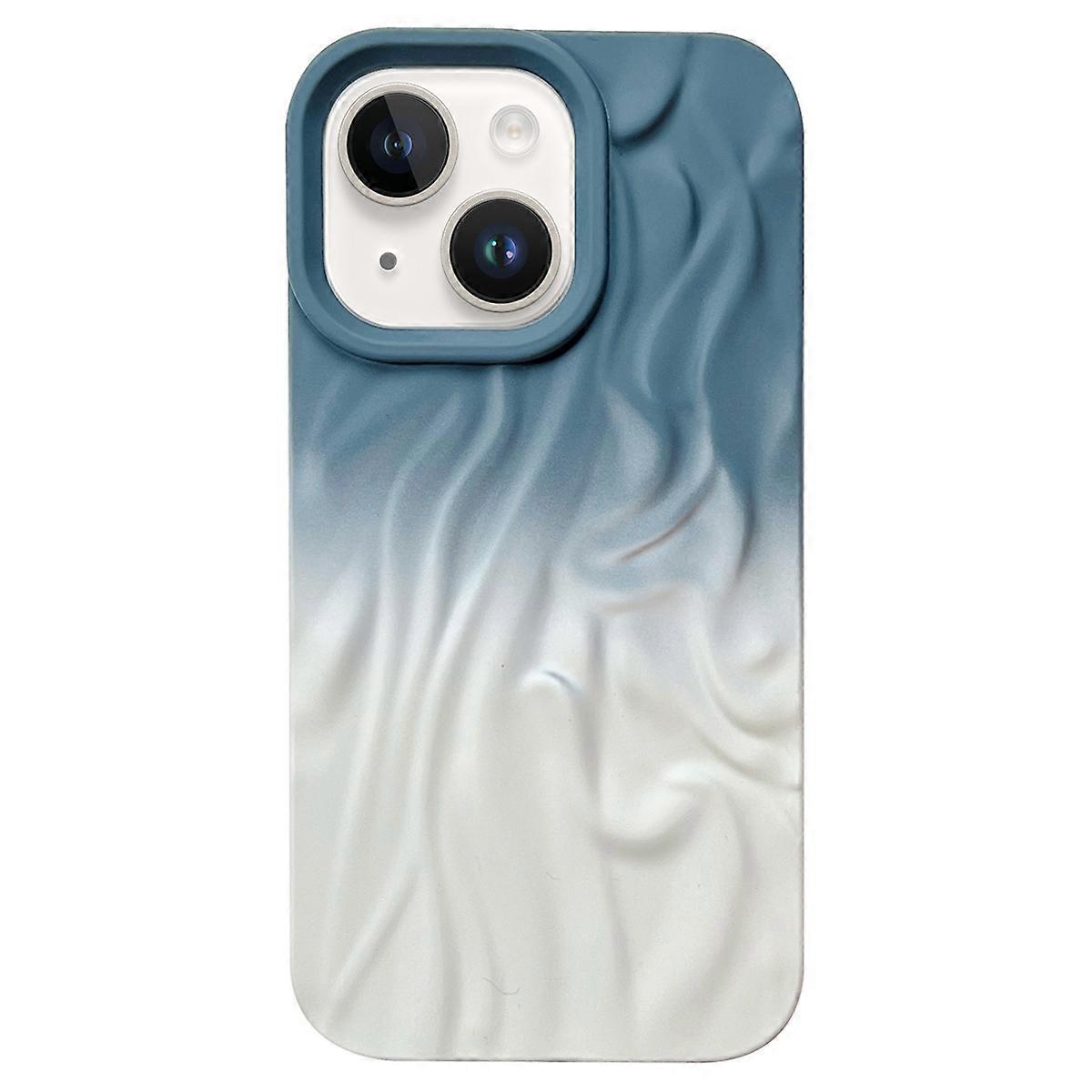 Wrinkle Gradient Skin-feel Frosted TPU Phone Case